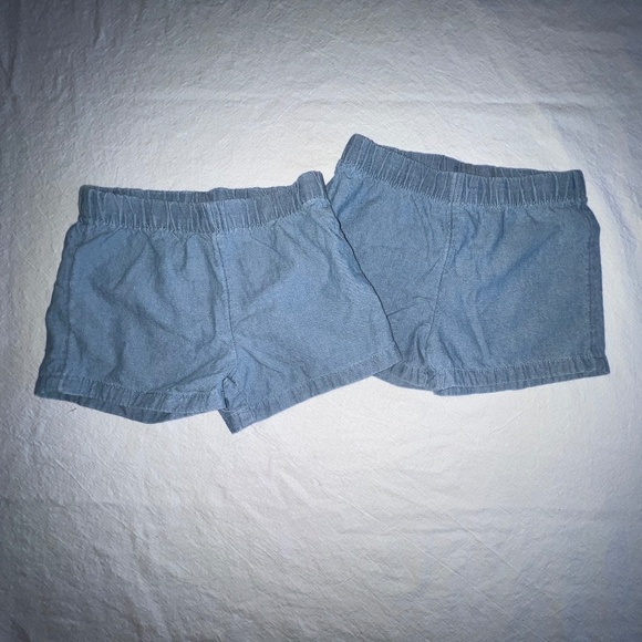 Carters 2 Pairs of Blue Shorts - Picture 1 of 3